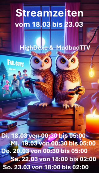 Madbad67's tweet photo. WIr zocken Fall Guys mit der Community und Fortnite mit Mods &amp; The Mads. https://t.co/fmkGJvBPDx https://t.co/j7ieJQPfYn