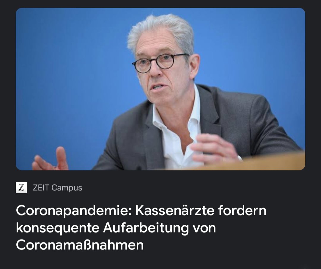 Ja, wir fördern das seit 2020... 
Bis jetzt ist nichts passiert. 

Und die Virologen, die dazu beigetragen haben, tummeln sich immer noch als Experten in den Medien...