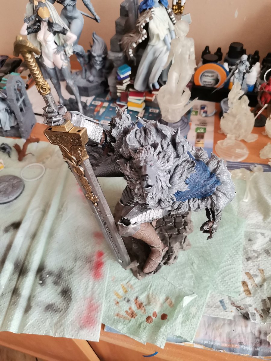 Sebjake2's tweet image. Blaidd from Elden ring