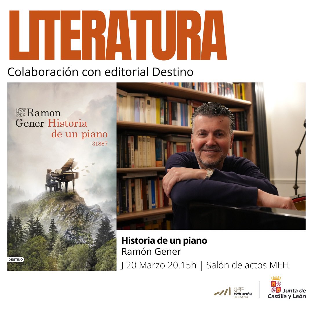 Agenda: El jueves Presentación del libro del músico y escritor <a href="/ramongener/">Ramon Gener</a> ‘Historia de un piano’ <a href="/EdDestino/">Ediciones Destino</a> 20.15 h entrada libre. Ya puedes reservar invitación.
