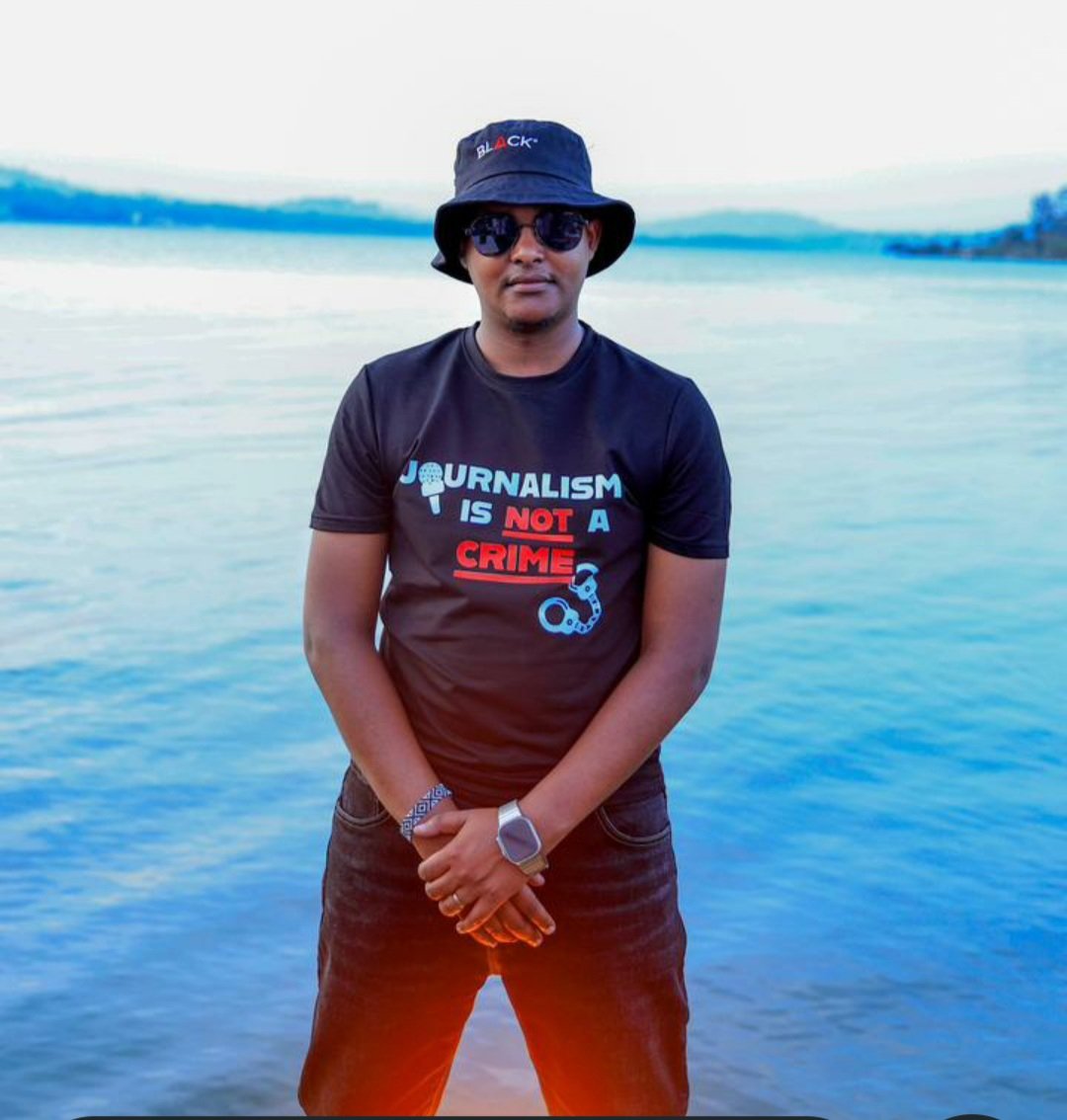 I'm accustomed to seeing ADF rebels surrender to UPDF in DRC, but not seeing journalists being forced to surrender to UPDF soldiers' brutality. <a href="/CanaryMugume/">Canary Mugume</a>