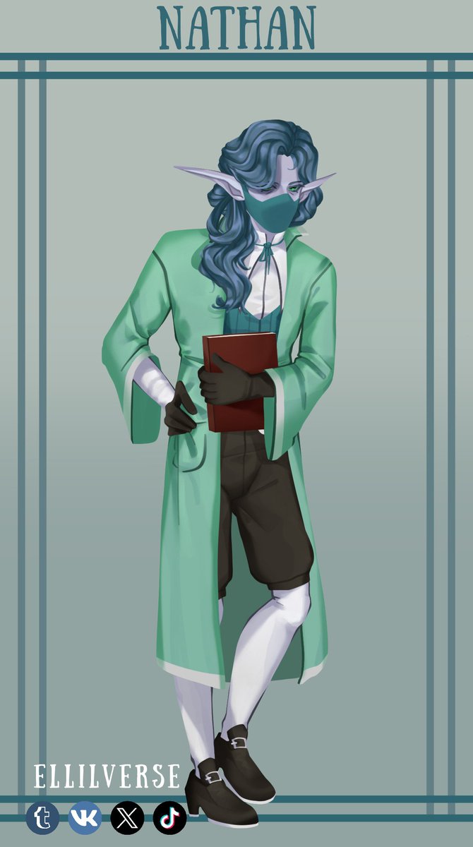 Nathan — The Doctor
The royal doctor, whose daily life in the infirmary is occupied with finding out the causes of the disease that has spread through the streets of Altummora.
#ellilverse #visualnovel #vndev #indiedev #fantasy #amare #otome #otomedev