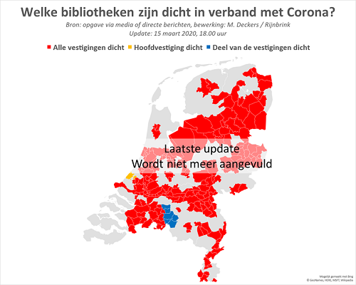 16 maart 2020, nu vijf precies jaar geleden, was de eerste dag dat scholen, horeca maar ook bibliotheken sloten door COVID. Ik kijk terug. Tussen essentieel verklaard en verlies en verdriet. Lees het hier: markdeckers.net/2025/03/vijf-j…