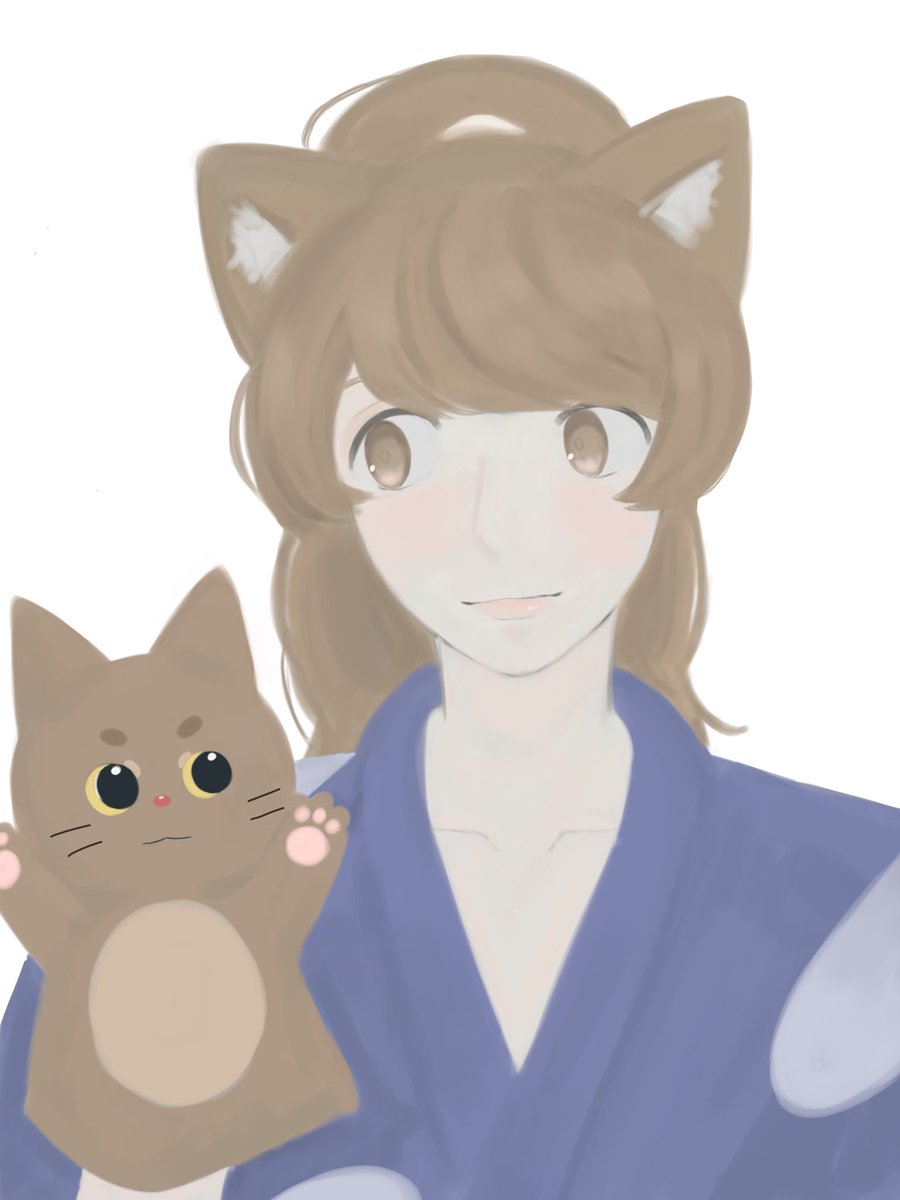 コラボありがとうございました(空を仰ぐ絵文字)