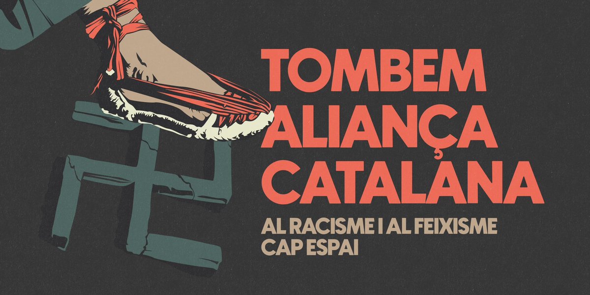 Antifaxismoa's tweet photo. #Catalunya  Tres militantes de la izquierda Independentista antifascista detenidos, acusados de destrozar una carpa del fascista Aliança Catalana 
#FckAC #FckNzs https://t.co/t3ievo1c2L