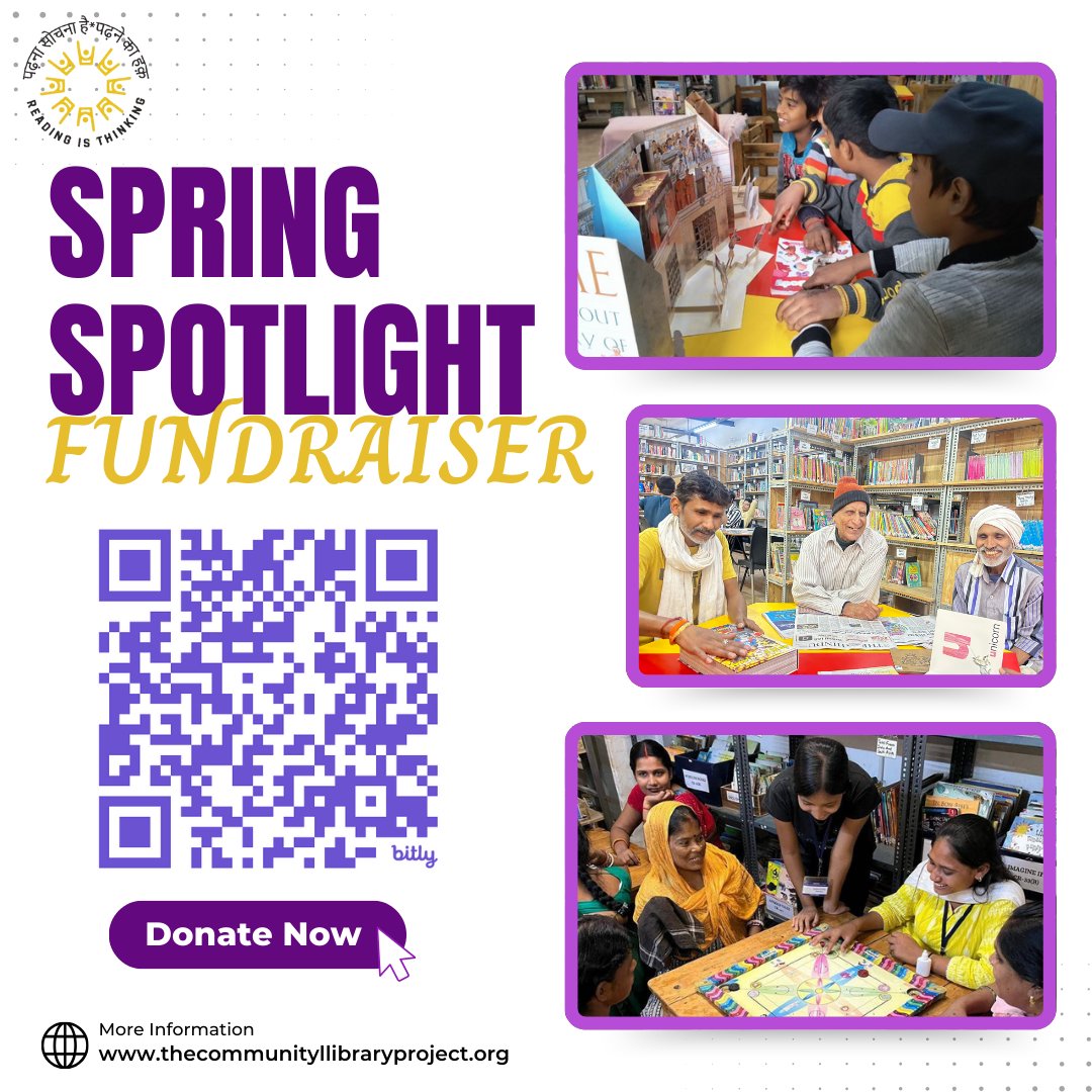 CommunityLibPro's tweet photo. Your donation will help us strengthen our programmes for seniors beyond digital literacy &amp; reserved access to facilities.

A programme designed with them, for them, in a world that forgets them into shrinking corners.

@aparnavaidik  @DanHusain @RabaniGarg 
#SpringSpotlight https://t.co/fTuUjPXYSG