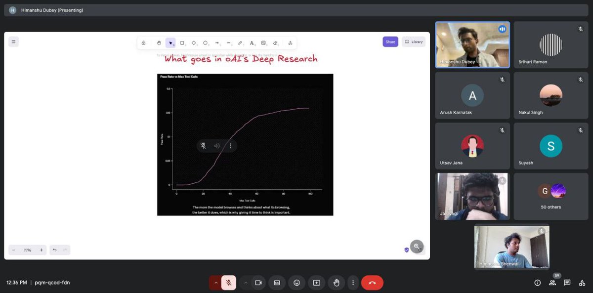 IEEEBPIT's tweet photo. Had a great session today at IEEE BPIT ComSoc with @himanshustwts where he talked about OpenAI's Deep Research and had a QnA session with our members

It was our pleasure to host you Himanshu, we truly enjoyed having you with us😁 https://t.co/cGjdAJShzM