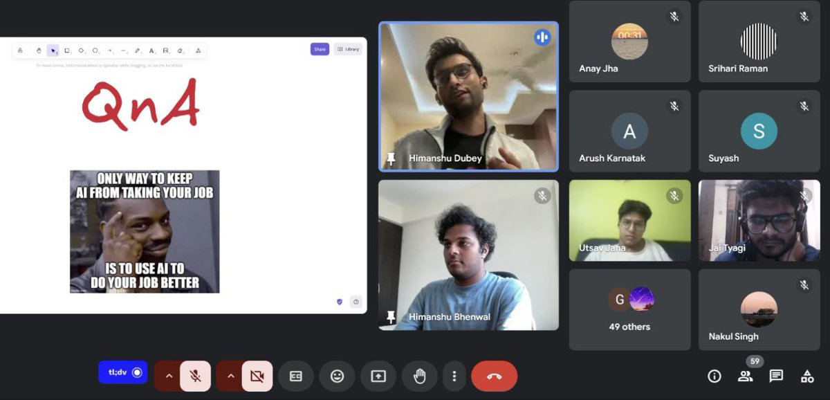 IEEEBPIT's tweet photo. Had a great session today at IEEE BPIT ComSoc with @himanshustwts where he talked about OpenAI's Deep Research and had a QnA session with our members

It was our pleasure to host you Himanshu, we truly enjoyed having you with us😁 https://t.co/cGjdAJShzM