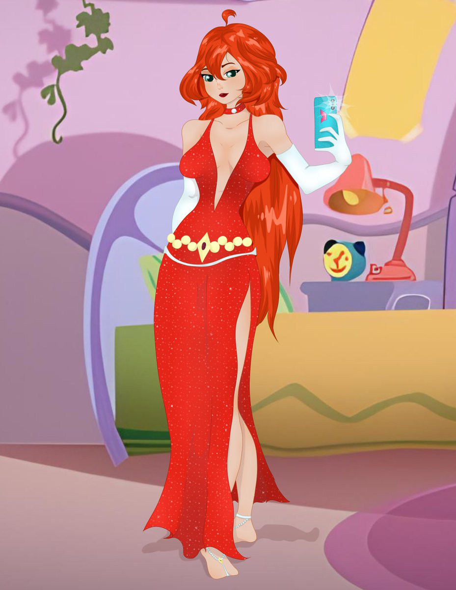 LeWARfire's tweet photo. This outfit only appeared for a couple of seconds, but it's also beautiful.
#WinxClub https://t.co/aMmZ0hMqCm
