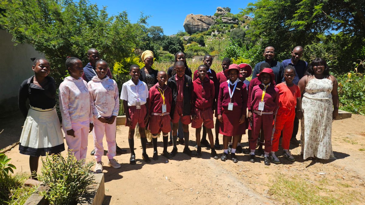 HOBF2024's tweet image. Zimbabwe Poetry Society invited us to visit Almanac International School. The intention was to go do a writing workshop but as one of the teachers was briefing us on what they do and the type of learners they have we couldn't do anything but appreciate the school and
