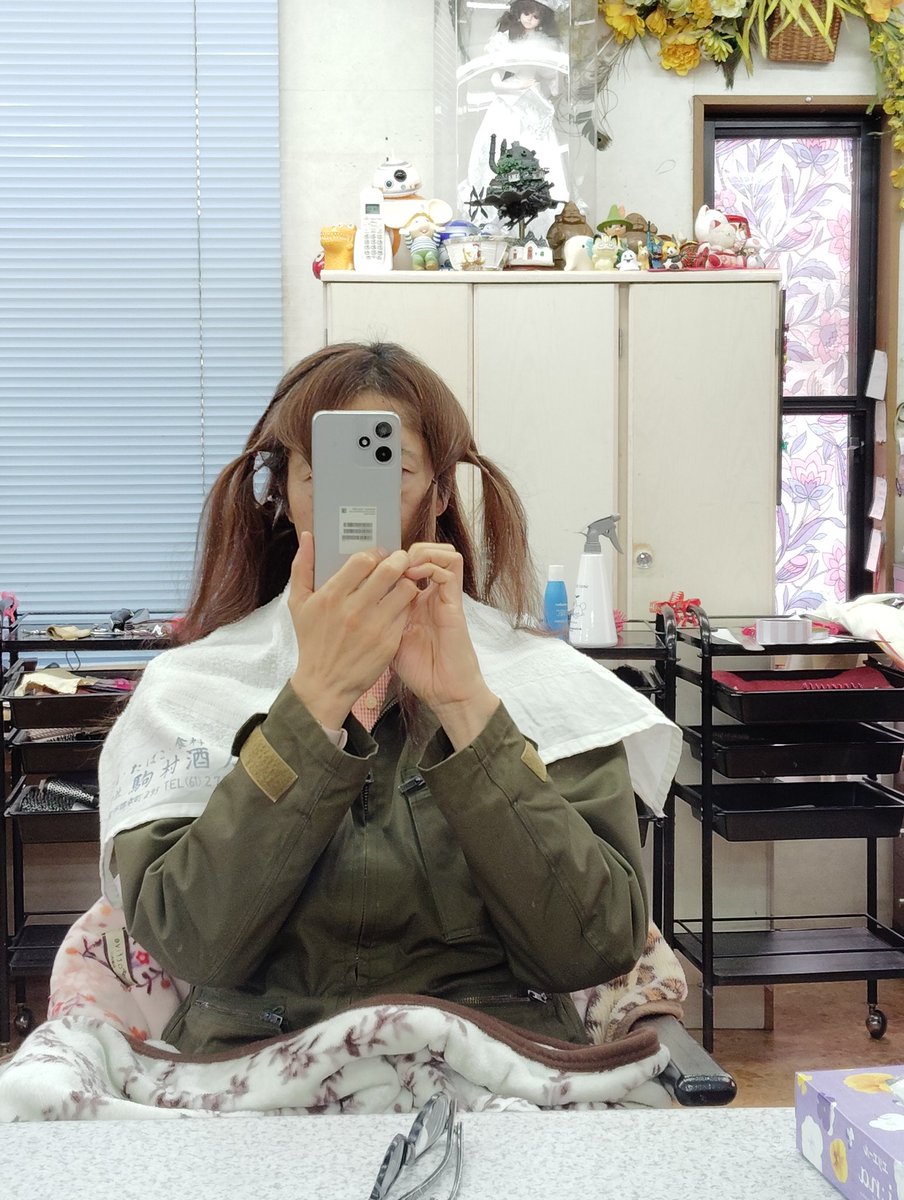 ヘアドネーションしました
次は3年後くらいか？