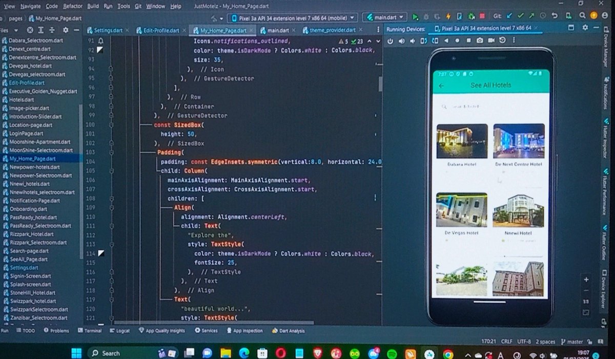 Hey! I’m Buchi, a Flutter developer.

I create mobile apps for iOS and Android 💙.

If you’re looking to build an app or just love mobile dev, let’s connect!

Follow me and feel free to Retweet.. you never know, my client could be on your timeline! 🙌🏾