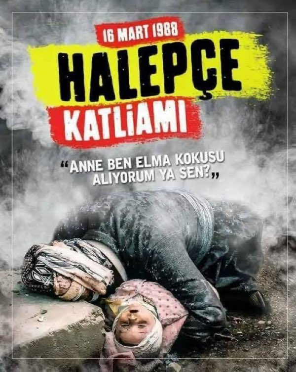 Em komkujiya #Helepçe
ji bîr nakin!

#HalepçeKatliamı 
#KomkujiyaHelepceye