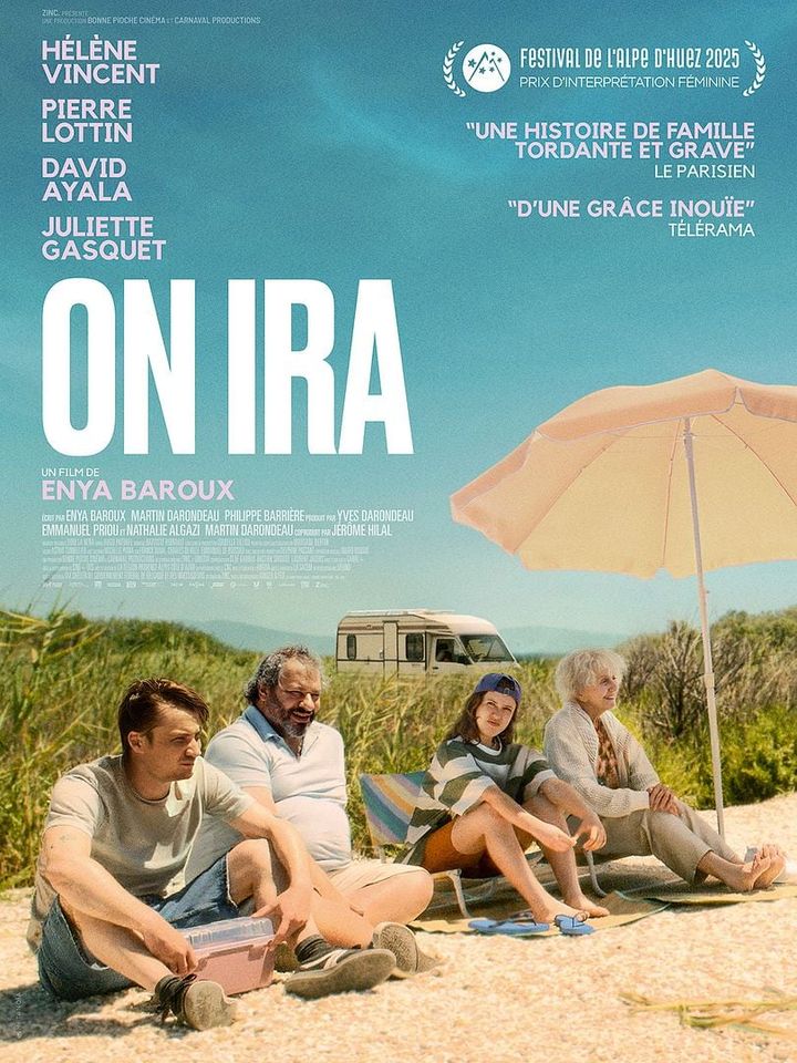 Seance cinéma 
On ira d'Enya Baroux 
Très joli film porté par un superbe quatuor d'acteurs. Hélène Vincent juste incroyable.  On passe du rire aux larmes. Sacré road trip
#onira #cinema #enyabaroux