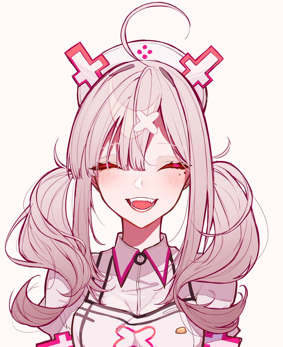 siraha___7's tweet image. 健屋さんの目閉じて笑ってる顔可愛くて大好き💕💘
#いらすこや　#健屋花那