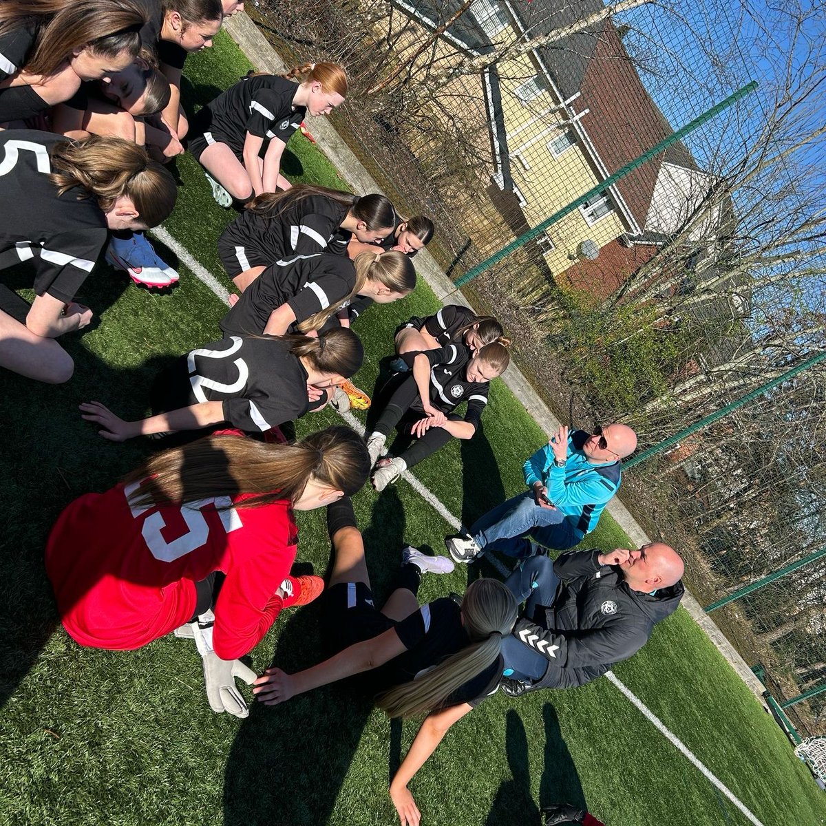 U14s travelled to Blantyre Celtic in a tough game in their final match of the league cup. Goals from Elise, Quyn &amp; Mollie R saw them run out 3-2 winners. A big well done to the girls who finished the group undefeated after 3 wins &amp; 1 draw

Goals
Elise ⚽️
Quyn ⚽️
Mollie R ⚽️