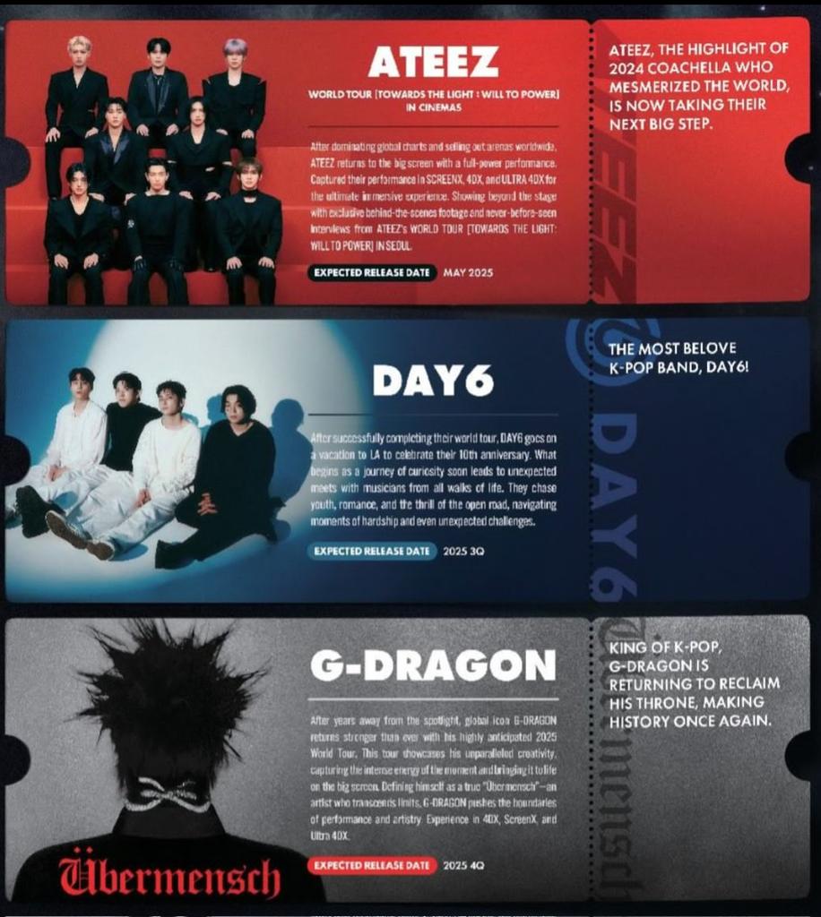 OMG OMG 👀👀

ARE WE GETTING "ÜBERMENSCH " TOUR MOVIE!! EXPECTED TO BE RELEASED IN THE 4Q 2025 !!