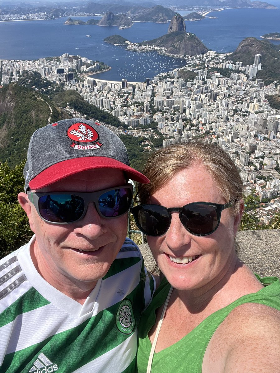 AnnmacEd's tweet image. Rio de Janeiro last weekend for the Hibs game . 🍀
This weekend we’re off to @CovEmeraldCSC 🤩