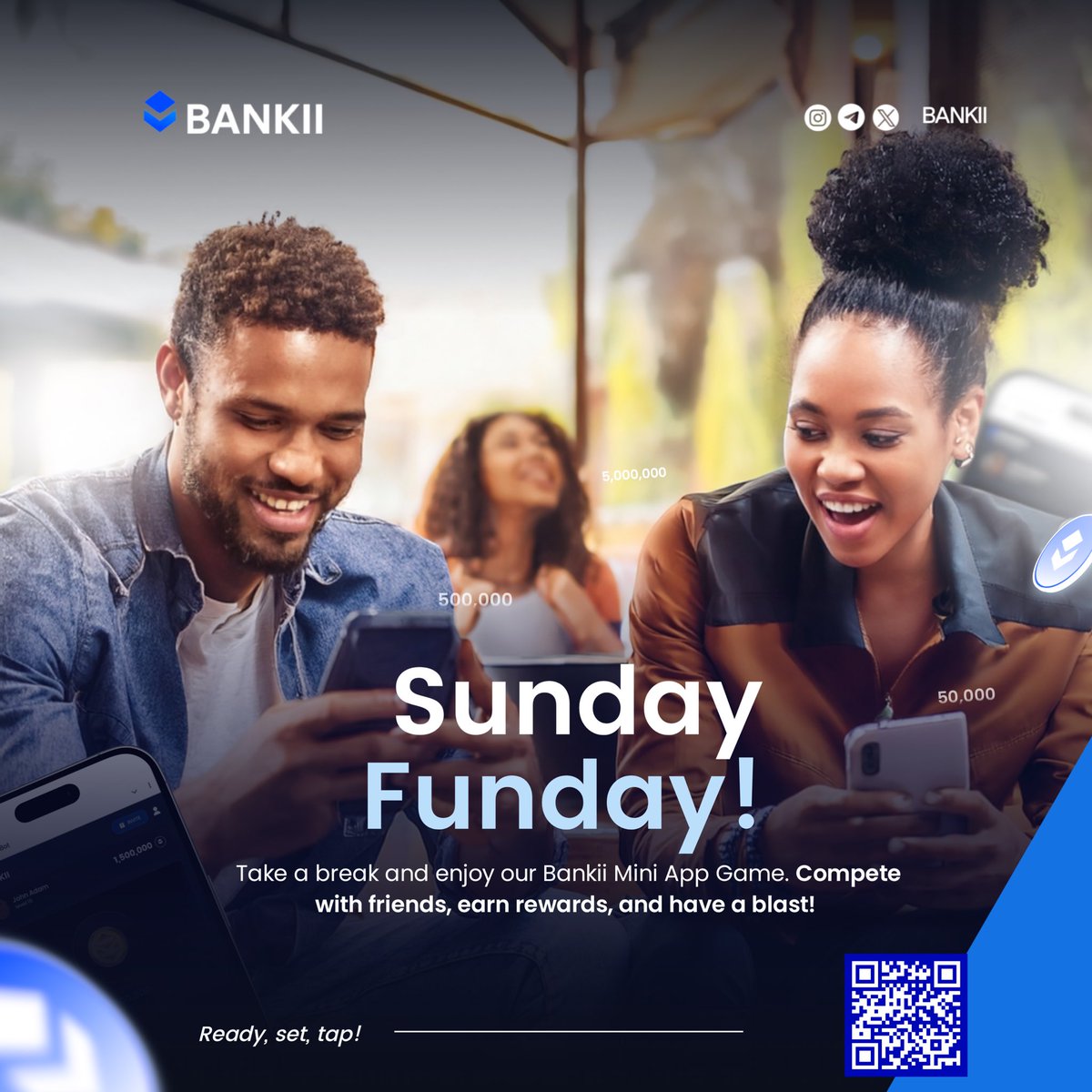 Alkexpay's tweet photo. Sundays are all about chilling and winning!

Kick back and have some fun with Bankii’s Mini App Game. 🎮🔵

https://t.co/4Q7JlHpij3 https://t.co/gDN2wXWMzr