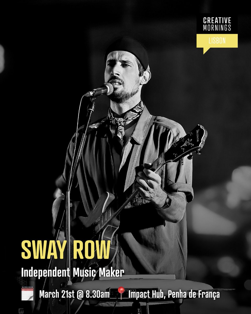 Join us at Impact Hub Lisbon. This time, we'll also have live music from Sway Row to enjoy your coffee. This month's talk will be by Sergio Zaciu and Oliver Zaciu and their story behind ImmigrantFoodie.

Get your free tickets now: bit.ly/3XRVQ0N