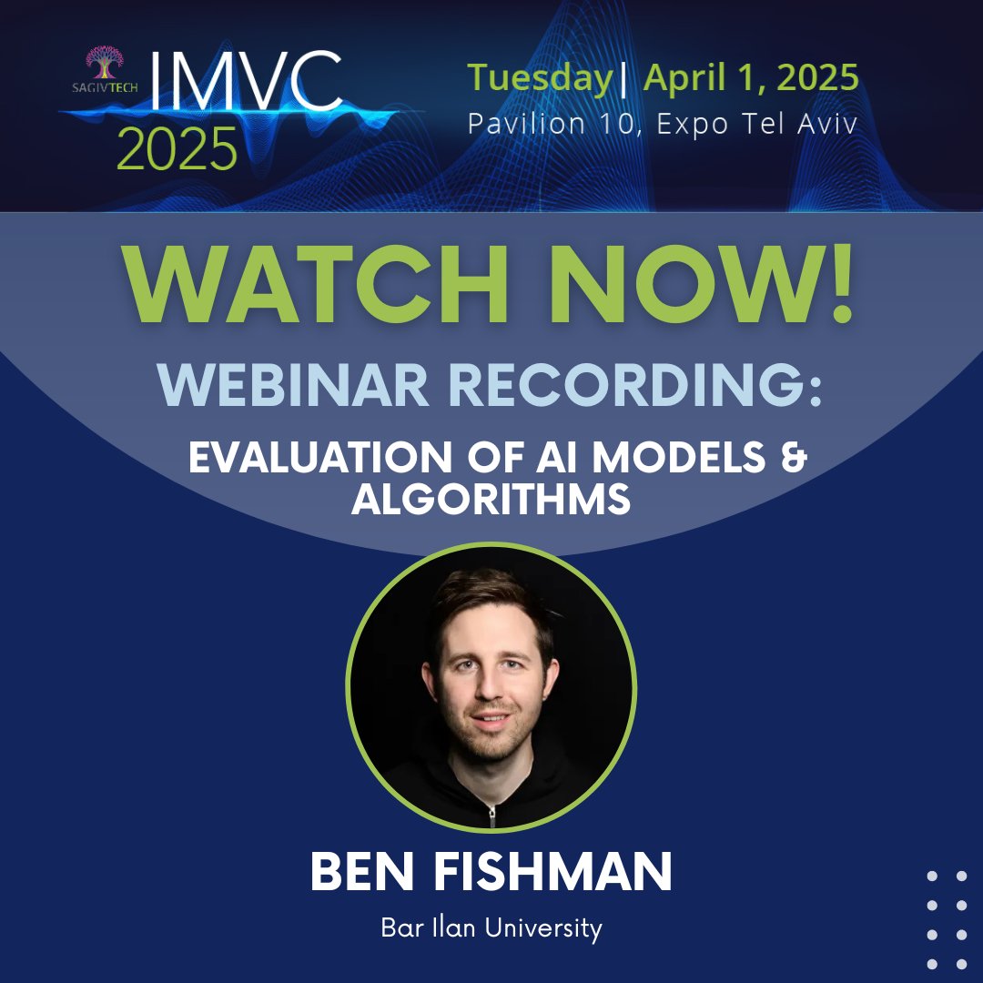 IMVC - Israel Machine Vision Conference tweet media