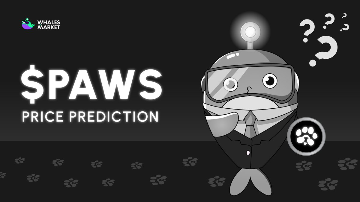 Pre-market valuation puts $PAWS at $0.00048

pro.whales.market/pre/Solana/PAWS

What will the price be an hour after launch on March 18 ?

5 random winners with the closest price will get $100 in $Whales ($20/slot), cmt below 👇