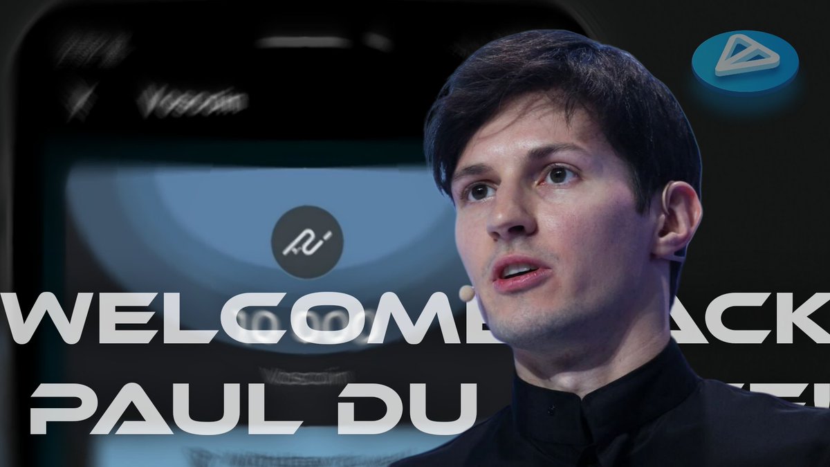 Voscoins's tweet photo. Hey @Voscoins  ,
Pavel Durov is out of France, and TON is back in full force! The momentum is here, and with what’s coming next, everyone’s chances of success just got even better.

@ton_blockchain  to the moon - let’s ride 🚀 https://t.co/XLuyIvqfPN