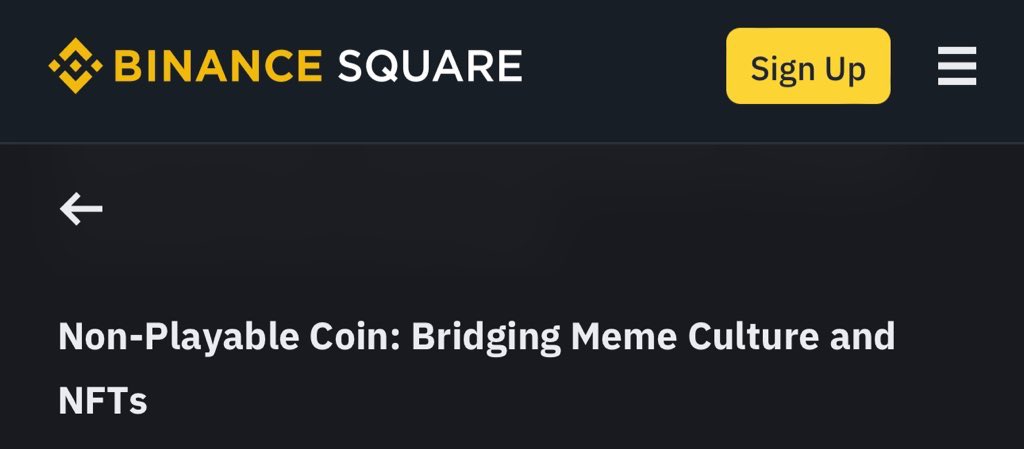 JUST IN: Binance mentions $NPC in latest article