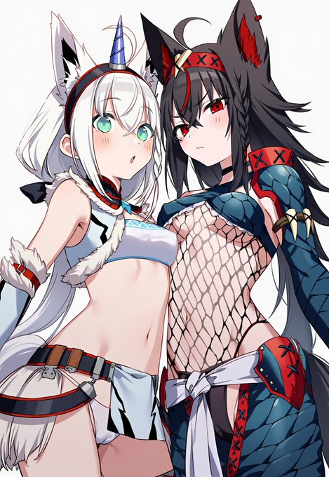 白上×黒上

(見てみたい装備やキャラの組み合わせがあったら
リプ欄に書いといてください) 