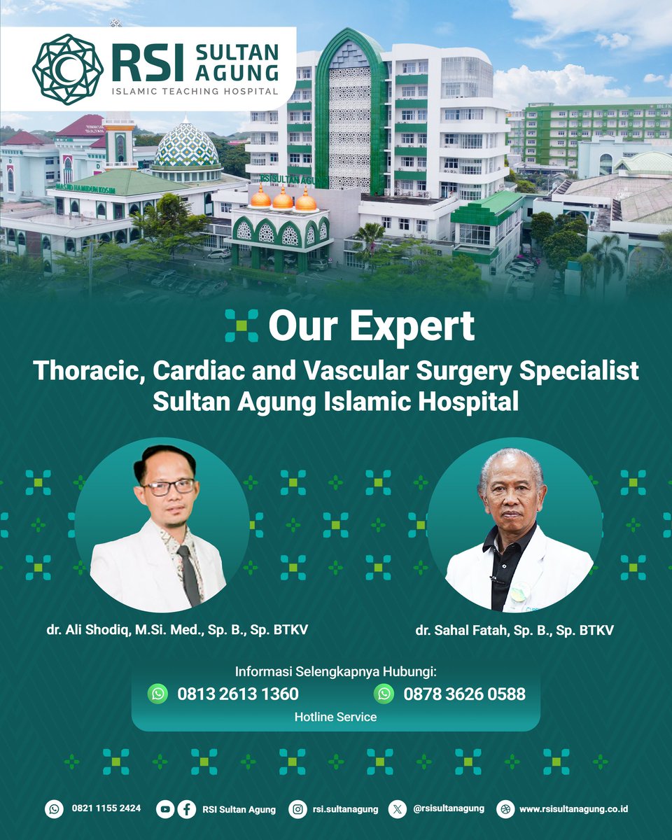 🔹 EVAR: Inovasi Minim Invasif untuk Aneurisma Aorta 🔹

Dengan prosedur EVAR, RSI Sultan Agung Semarang menawarkan solusi minim invasif yang memungkinkan pemulihan lebih cepat dan penuh kenyamanan bagi pasien.