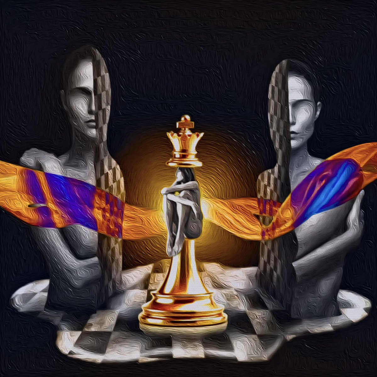 GM &amp; New (1/1) @Objkt 🔥

🟡 She_ King 

🔥 71 #XTZ 

“She is king , a ruler on her own.”

🔻🔗🔻

#TezosArts #NFTArts #NFTCommuntiy