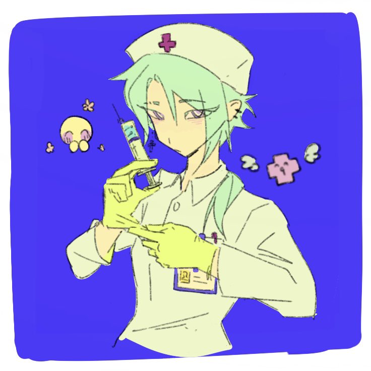 青キリ tweet media