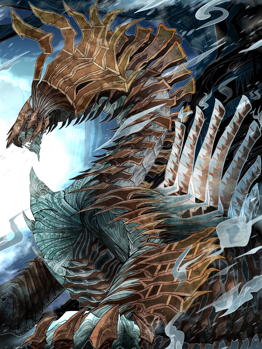 震天動地
 #モンハン  #MonsterHunter 
 #ジン・ダハド