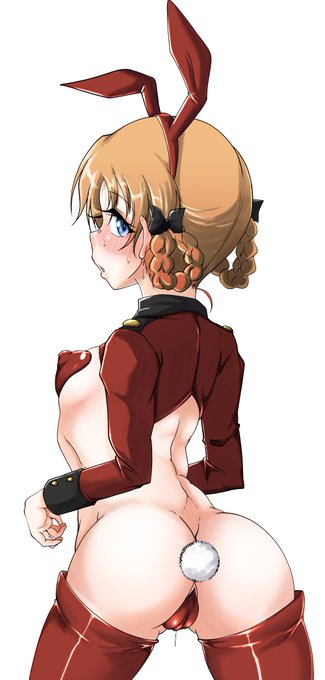 R18 聖グロ逆バニーなオレンジペコさん 