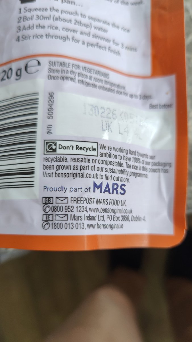 #mars proudly polluting with more plastics which can't be recycled #microplastic