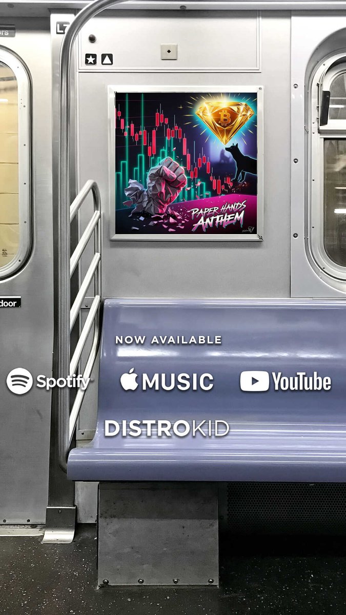 Check out our new single "Paper Hands Anthem" distributed by <a href="/DistroKid/">DistroKid</a> and live on Apple Music! <a href="/AppleMusic/">Apple Music</a> <a href="/cyan_coin/">Cyan Coin</a> <a href="/nayibbukele/">Nayib Bukele</a>  music.apple.com/us/album/paper…