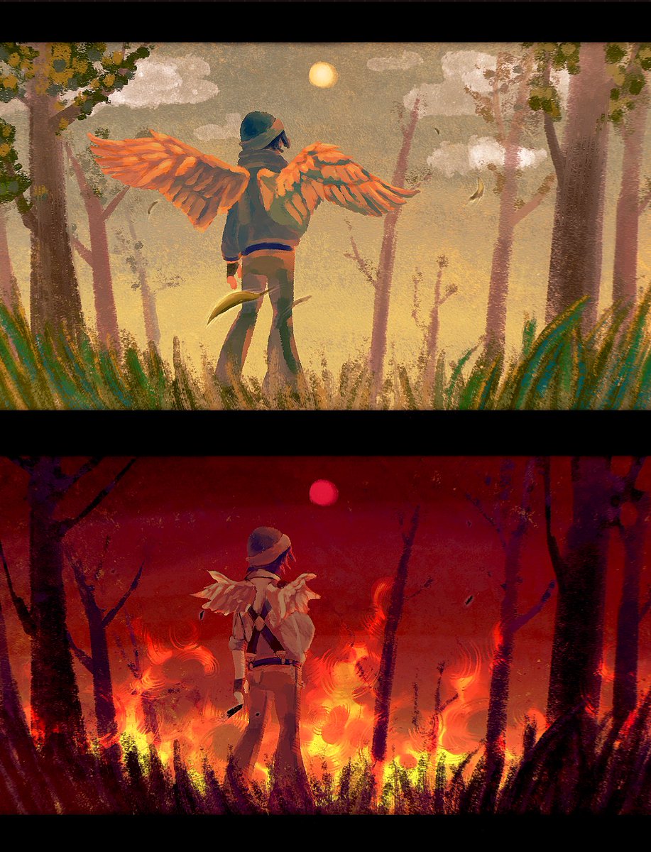 poncho_rerorero's tweet photo. El contraste #quackityfanart #qsmpfanart https://t.co/fzJ993omQy