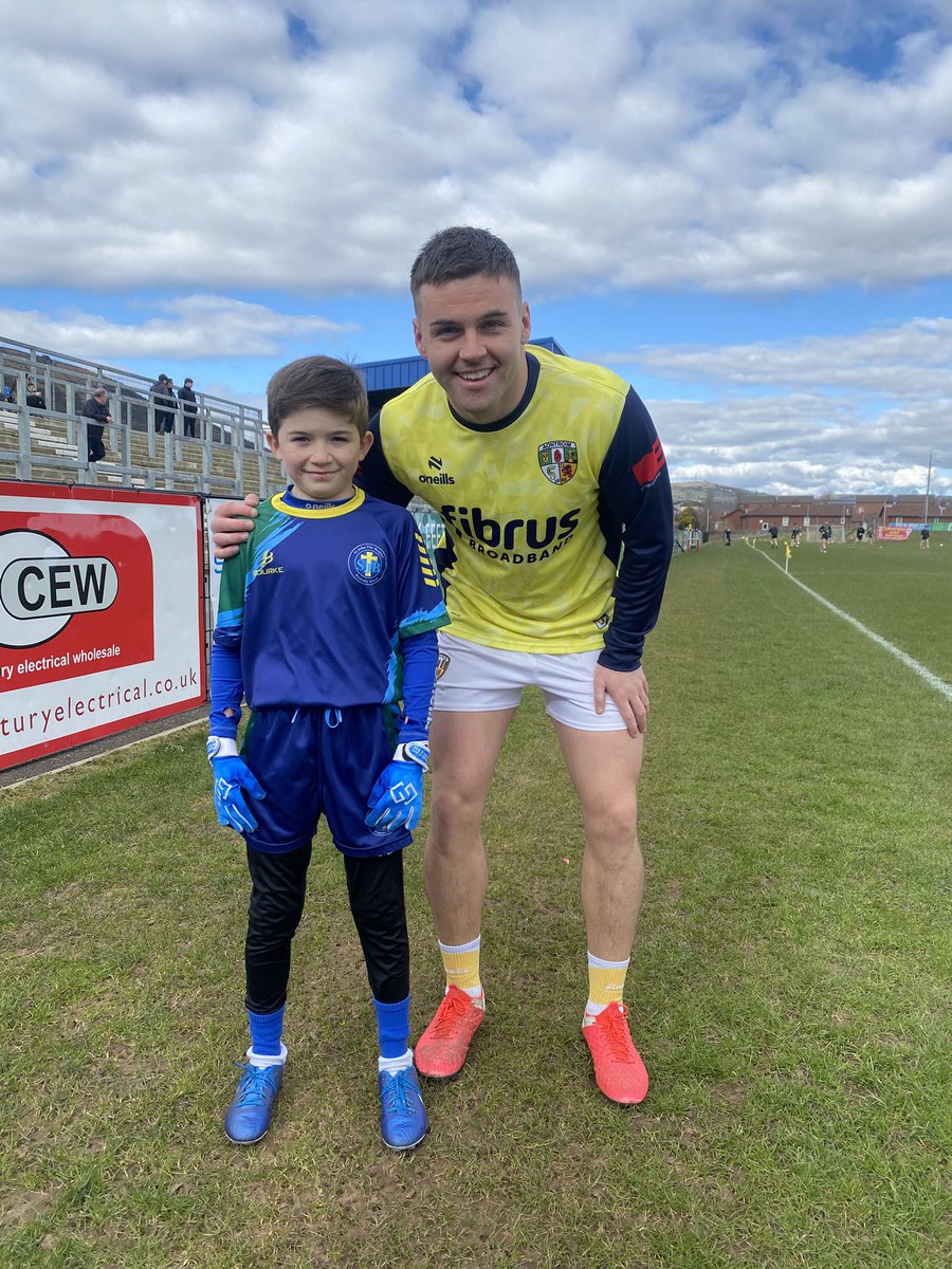 SJB Primary School (@sjbps11) on Twitter photo A great experience for Culann, playing in the half-time games today and cheered on his Uncle, <a href="/AontroimGAA/">Antrim GAA</a> forward <a href="/PatrickMcBride5/">Patrick McBride</a>. 🟡⚪️ A great experience for Culann, playing in the half-time games today and cheered on his Uncle, <a href="/AontroimGAA/">Antrim GAA</a> forward <a href="/PatrickMcBride5/">Patrick McBride</a>. 🟡⚪️