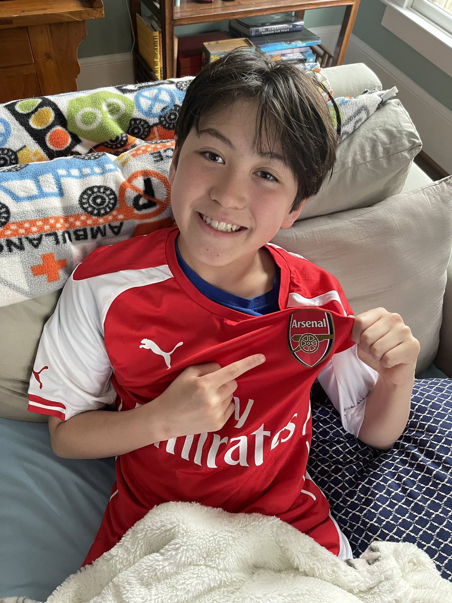 Great to wake up to an <a href="/Arsenal/">Arsenal</a> match! #MyEPLMornings #MyPLMornings <a href="/peacock/">Peacock</a> <a href="/premierleague/">Premier League</a>