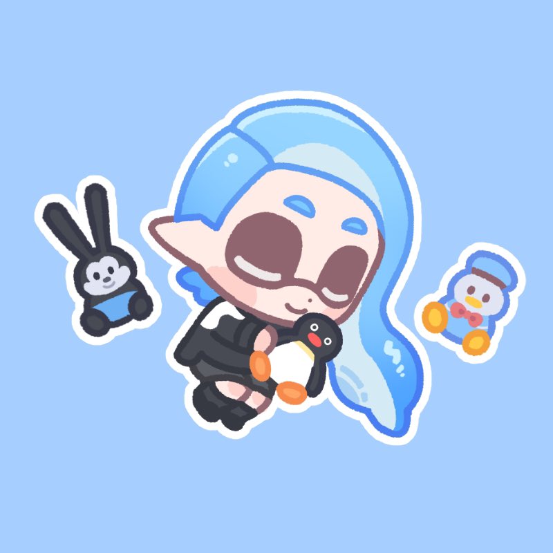 多謝nana🐧 <a href="/nnm_spl/">Nana🐧</a> 委托APA <a href="/kawaiilanpa/">𝘼𝙋𝘼</a> 俾我
話係一早準備嘅生日禮物
但佢又等唔切6月 想我快啲用到😭
好有心😭😭😭
張圖好可愛🐧💙
攬住隻pingu瞓覺💙💙💙
側邊仲有oswald donald 🥹