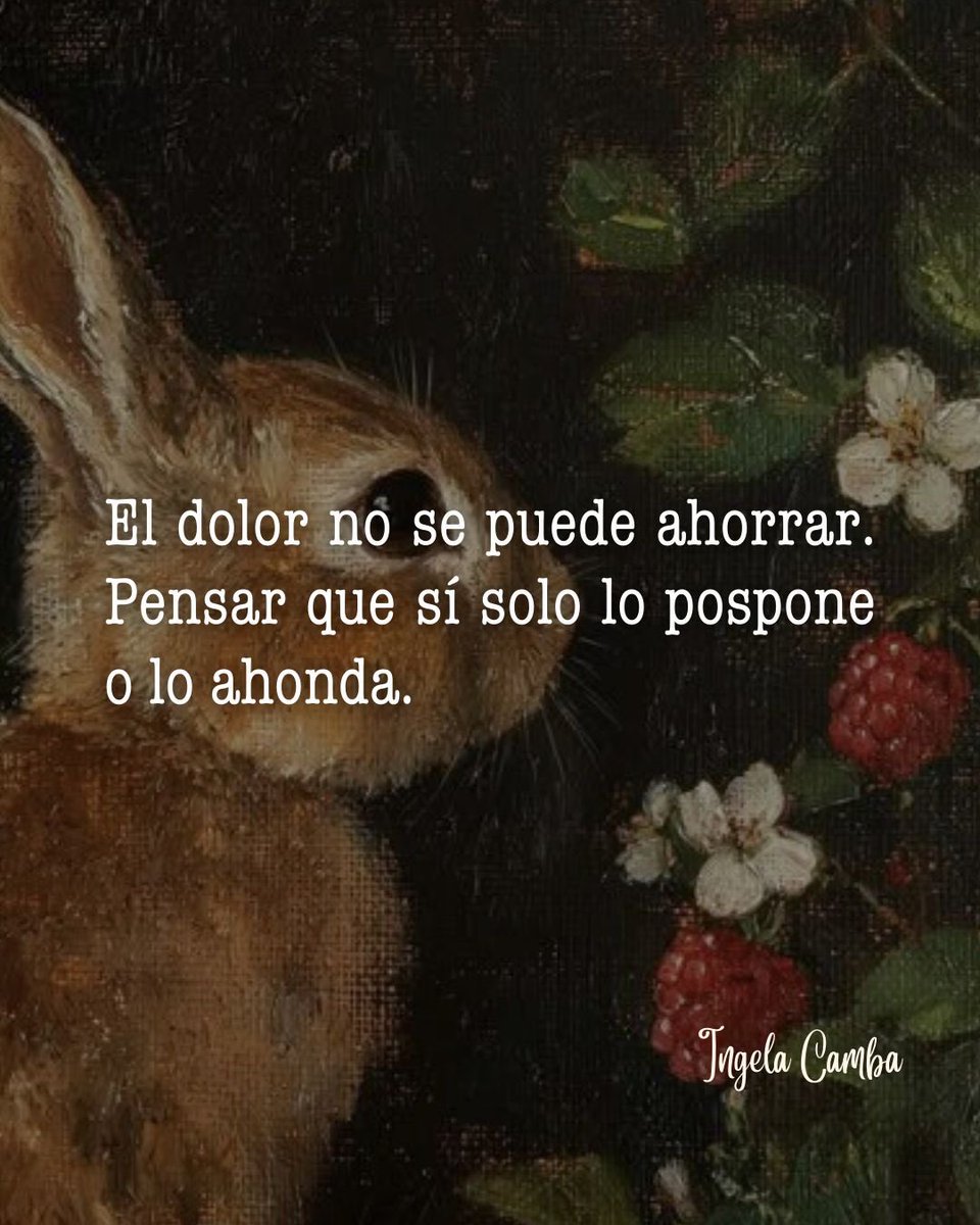 Hay cosas en la vida que no nos podemos ahorrar.