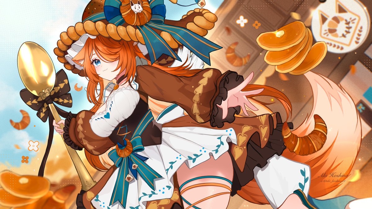 ✧ ˚.ART RAFFLE   ૮₍ ˶ᵔ ᵕ ᵔ˶ ₎ა

prize full render fullbody + background     
To enter:      
- follow/rt       
- reply with your OC  (optional)   
    
 Ends 1th April! Goodluck everyone!