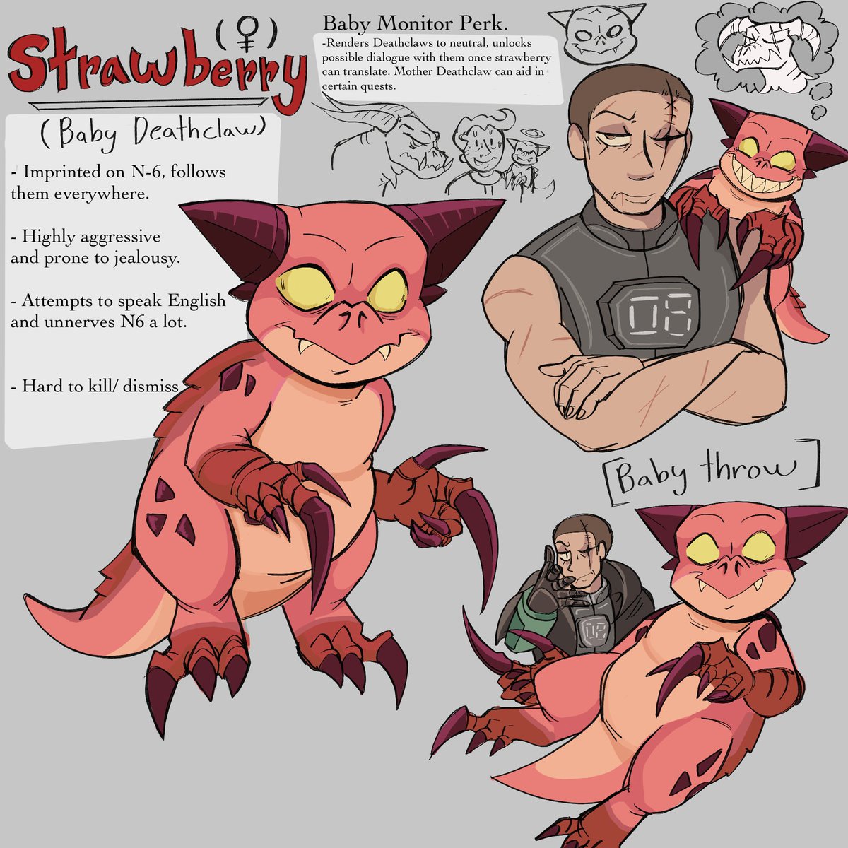 SketchyVillain's tweet image. 100% real New Vegas Companion
#Fallout #falloutnewvegas