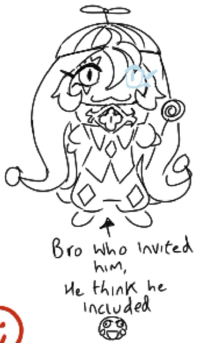 MothMadeArts_'s tweet photo. We really gotta talk more on here erm. How are you guys. Yall doing good.    .......Heeyyyy
(Take this shitpost of myself) https://t.co/DhQBTHgj1L