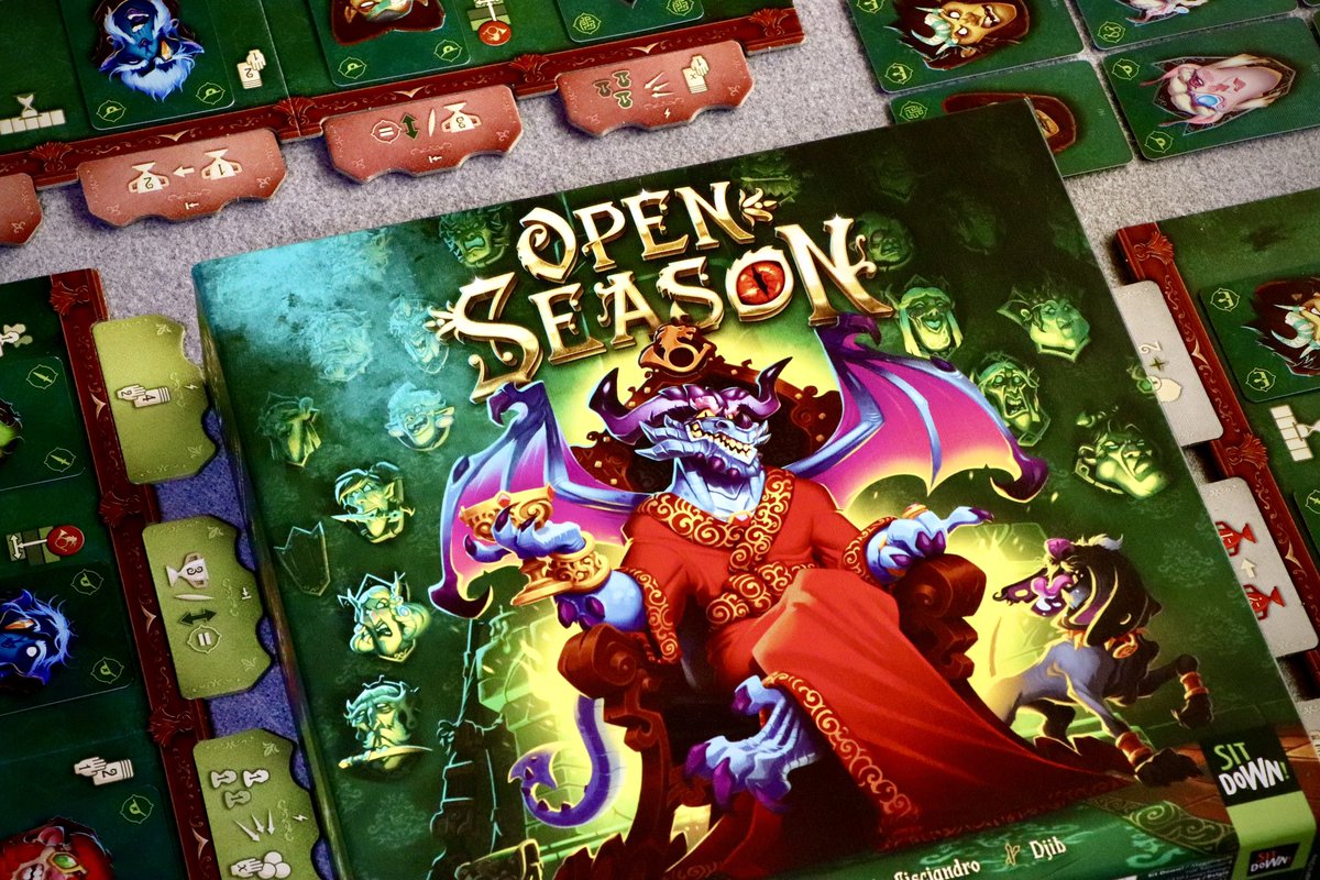 tabletoppings's tweet image. Heroes keep raiding your dungeon? Tired of their nonsense? Turn them into interior décor instead. A review of Open Season, a game about tastefully arranging adventurers on your wall.
👉 tabletopping.games/2025/03/16/ope…

#BoardGames #OpenSeason
@SitDownGames
