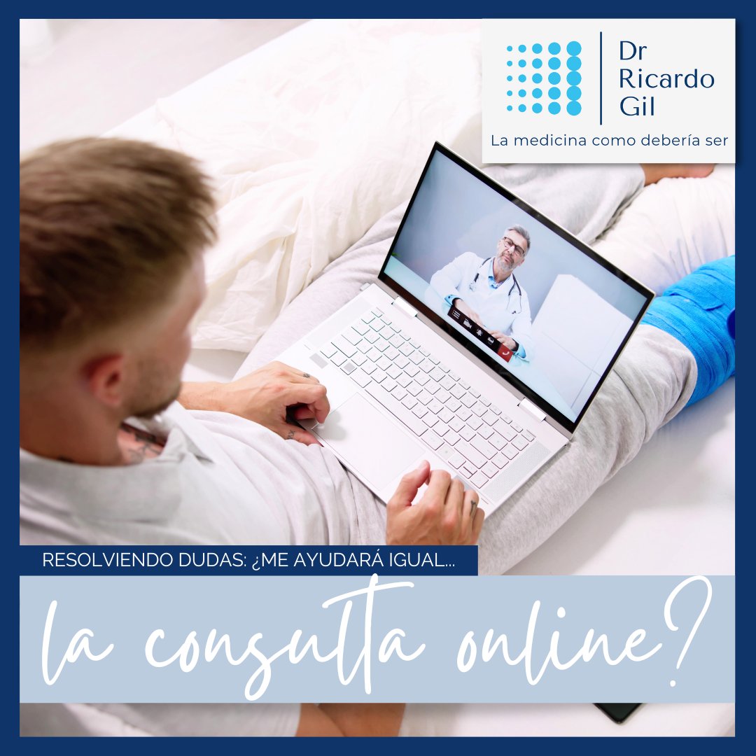 Cada día están más de moda las 📲👩‍💻 consultas online y una duda frecuente y lógica es: "¿me ayudará igual la consulta online?". 👉 Aunque no es exactamente lo mismo que la presencial, te explico las ventajas de la telemedicina, que más allá del COVID, ha venido para quedarse: ⬇️