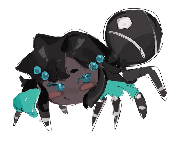 "She's always so cute!!""PRETTY "what if spooder girl tsun? 