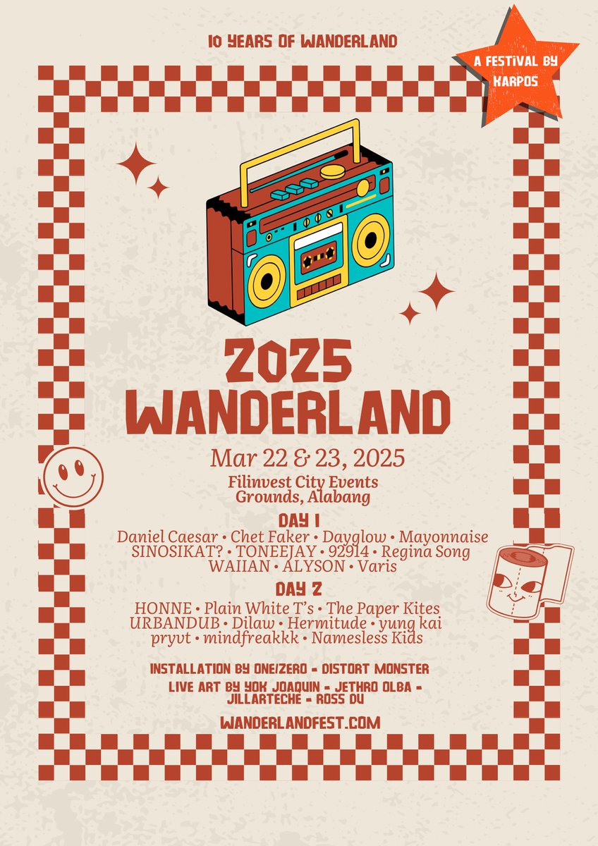 gunwicial's tweet photo. A DECADE OF FUN AND EXPERIENCE 🎶

Hoping to be part of this year’s ultimate festival experience! ⭐️

@wanderlandfest 
#WanderlandMusicFest 
#WanderlandPoster2025 
#10YearsOfWanderland https://t.co/GBM8VozvgA