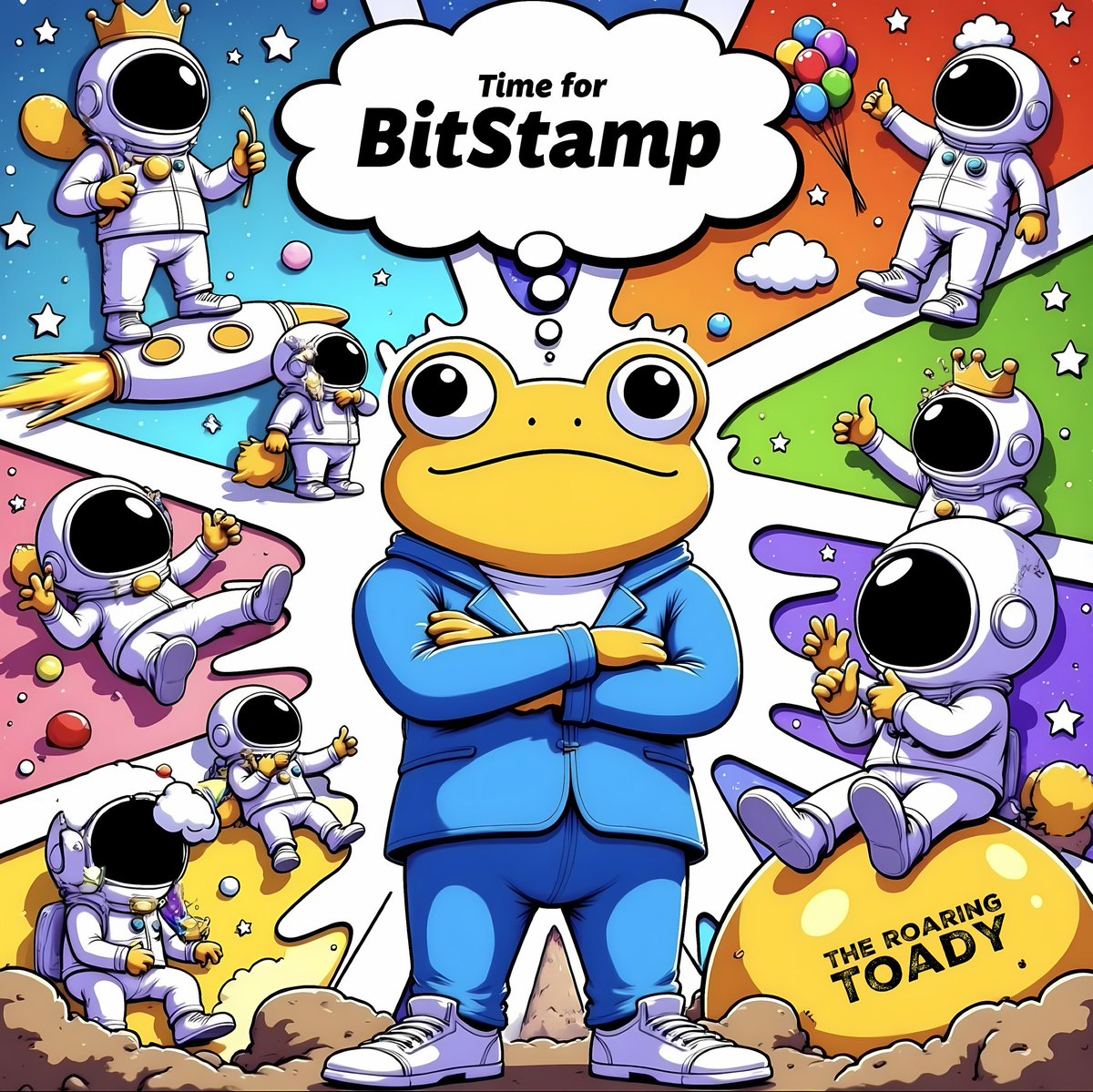 <a href="/Bitstamp/">Bitstamp by Robinhood</a> Crypto Twitter is wild - but with $Turbo, it gets even more colorful, exciting, and action-packed!

How about you, #BitStamp? Are you looking for fresh market insights to fuel your future?

🔥 TurboToadToken: The Future of Community-Driven Cryptocurrency!

🎨🤖 Turbo Token is the