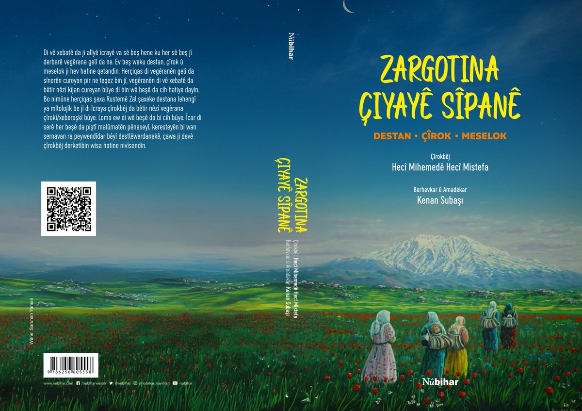 Berhevkariya min a ku di 2020an da kirî, çap û belav bû.

Nêzî 15 saet qeyd tenê ji çîrokbêjekî hat wergirtin. 

Hemû destan, çîrok û meselok li ser YouTube hatine barkirin.

Hûn ê karibin hem bixwînin hem guhdarî bikin.

Çîrokbêj: Hecî Mihemedê Hecî Mistefa
Wêne: Saruhan Yaman